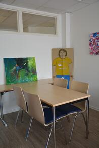 Gesprächsmöglichkeit am Tisch